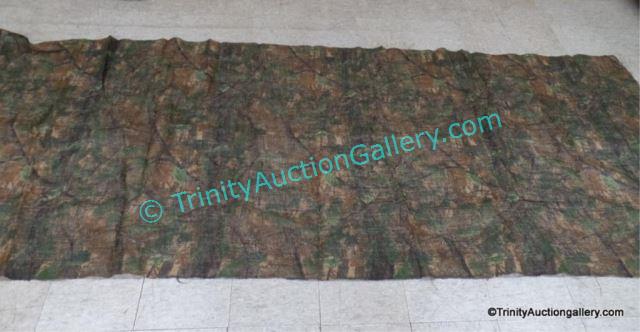 Appraisal: Yards Real Tree Camo Burlap Fabric ' x For use