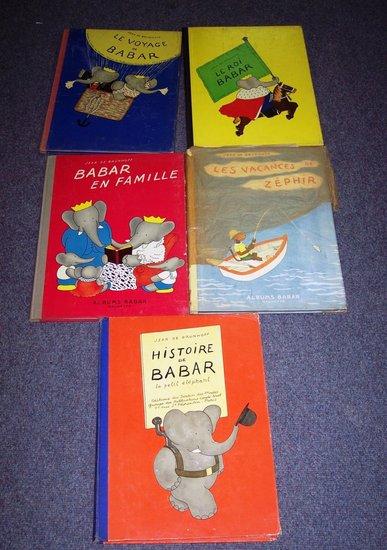 Appraisal: Brunhoff J de Histoire de Babar and four others