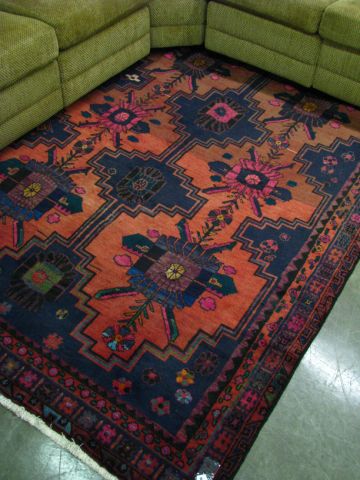 Appraisal: Vintage Oriental Rug ' x ' traditional geometric tribal design