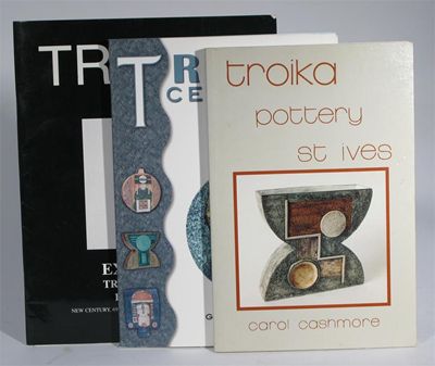 Appraisal: Troika Pottery St Ives' by Carol Cashmore a book and