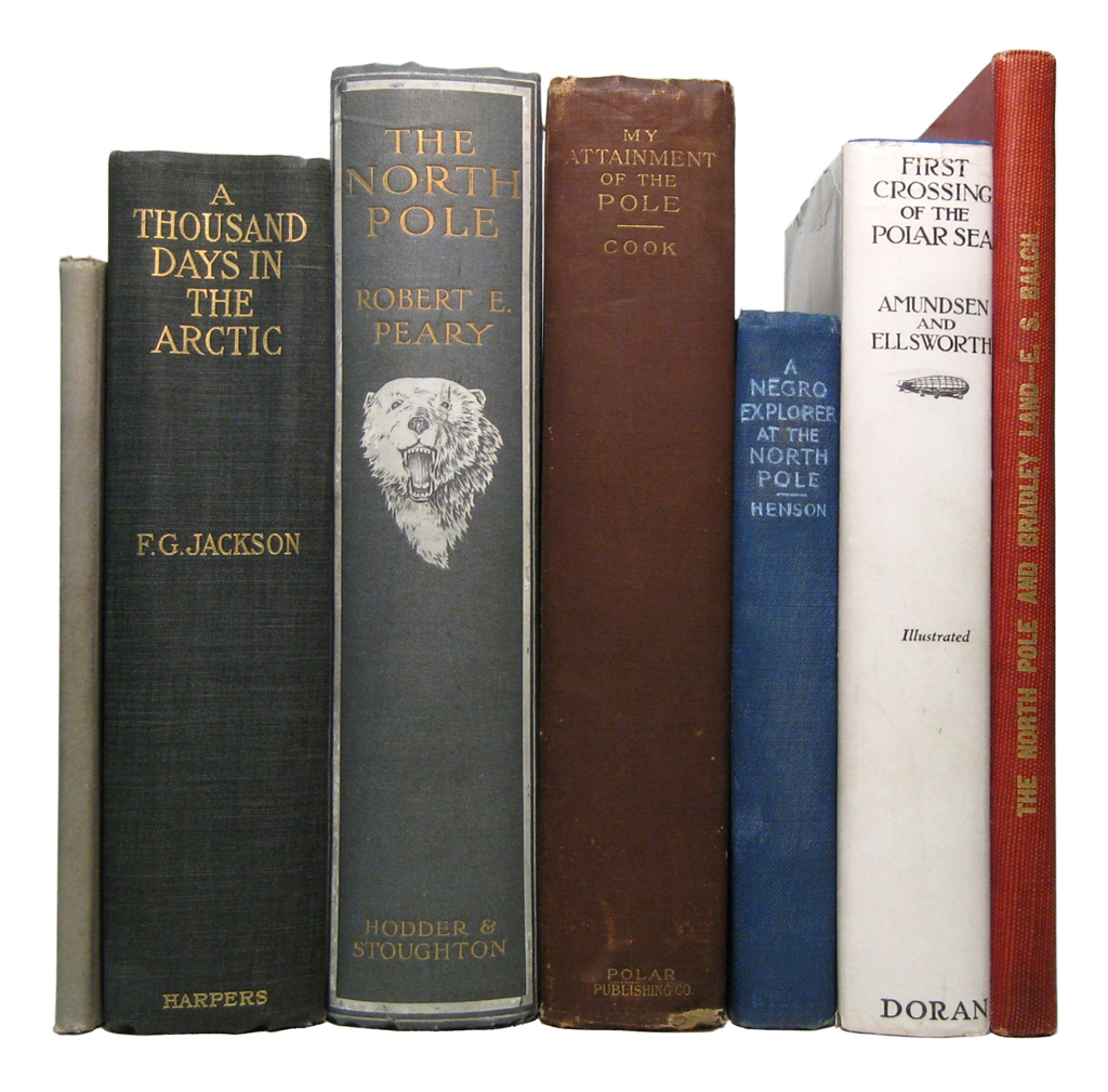 Appraisal: ARCTIC EXPLORATION Group of volumes Various sizes original cloth contents