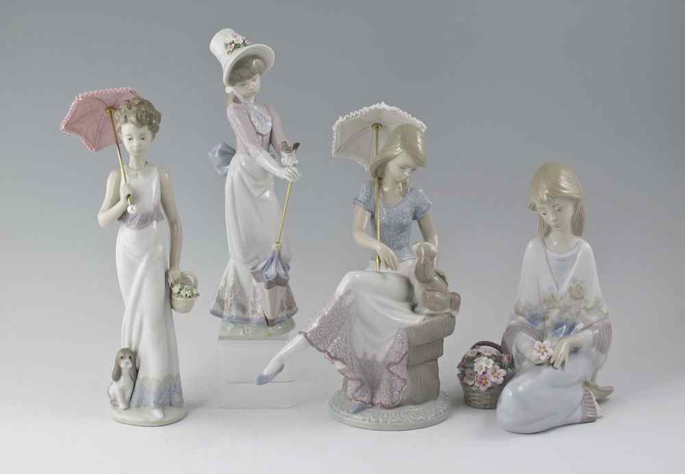 Appraisal: LLADRO PORCELAIN SOCIETY FIGURINES pieces to include Juan Huerta designed