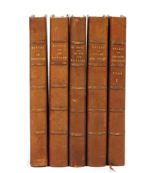 Appraisal: Balzac Honore de Oeuvres Completes Paris Calmann-Levy n d vols