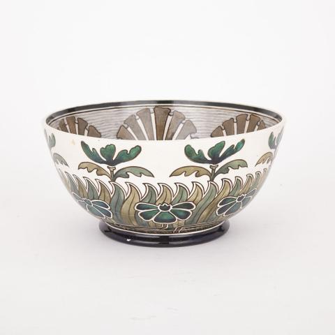 Appraisal: Maw and Co Jackfield Bowl late th century height cm