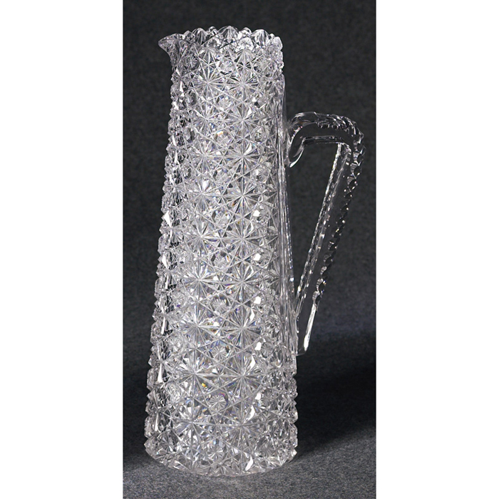 Appraisal: Russian tankard clear slender shape with a Russian pattern unmarked