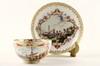 Appraisal: TEA BOWL AND SAUCER - Circa tea bowl and saucer