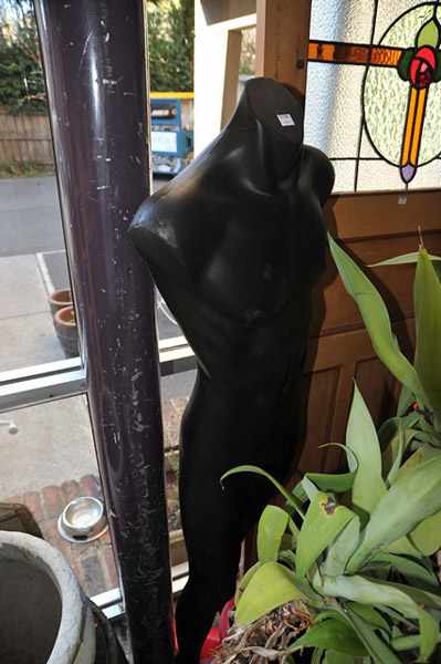 Appraisal: A BLACK MALE MANNEQUIN