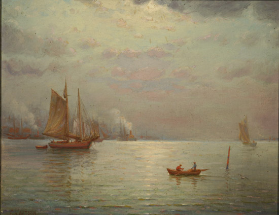 Appraisal: Charles A Watson American - Early Morning on the Chesapeake