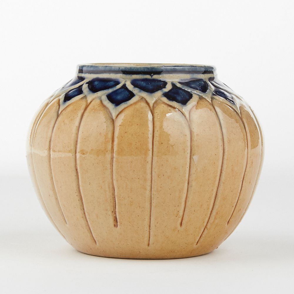 Appraisal: Sadie Irvine Newcomb College Pottery Organic Vase Sadie Irvine -