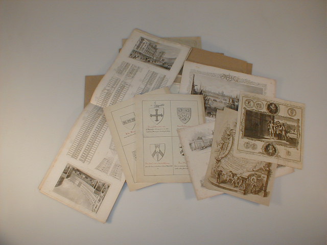 Appraisal: A collection of interesting th and th engravings and ephemera