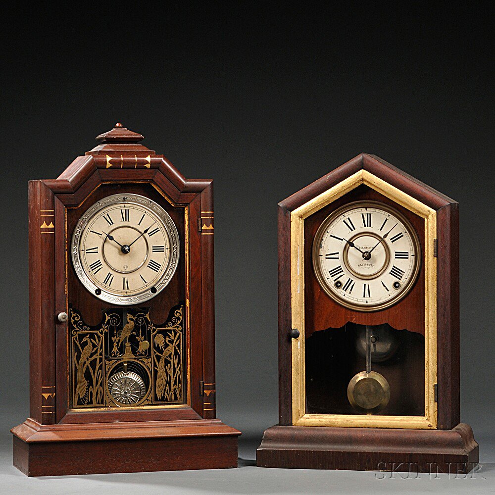 Appraisal: Seth Thomas Atlanta and New Orleans City Clocks Thomaston Connecticut