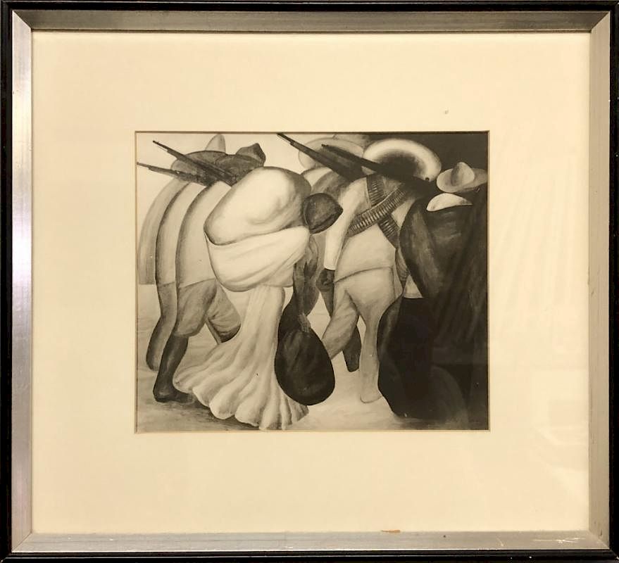 Appraisal: Jose Clemente Orozeo Print Las Soldaderas Jose Clemente Orozeo Mexico