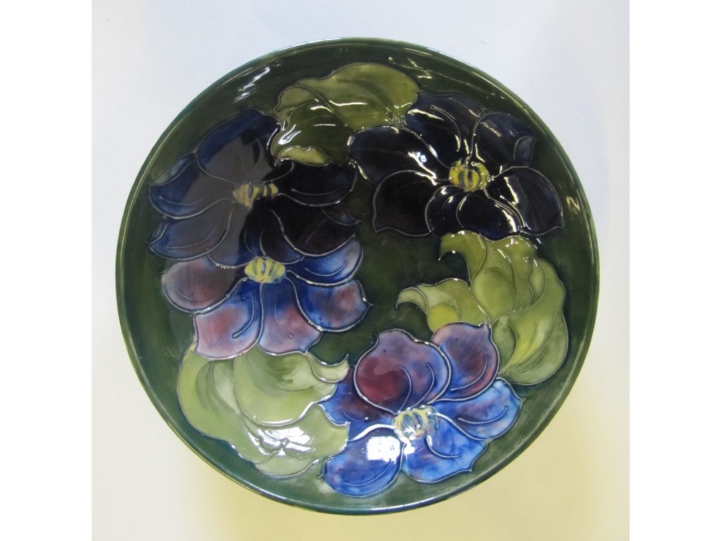 Appraisal: Moorcroft Clematis bowl