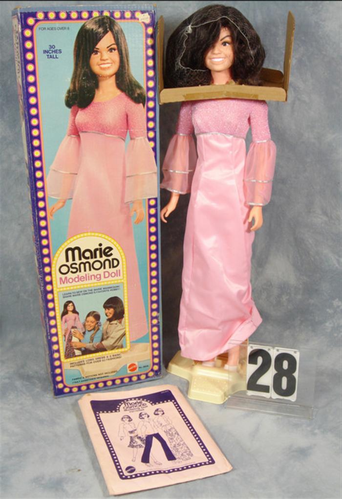 Appraisal: Marie Osmond Modeling Doll inches tall mint in original box