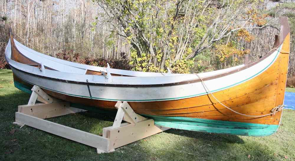 Appraisal: NORWEGIAN BOAT - Classical Norwegian Rowing Boat made by A