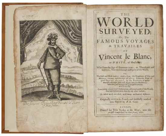 Appraisal: Le Blanc Vincent The World Surveyed or the Famous Voyages