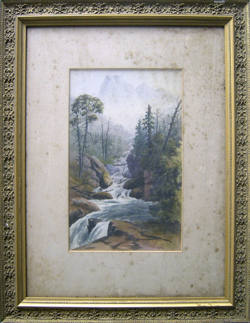 Appraisal: Thomas H Wilkinson Canada - watercolor landscape signed lower right