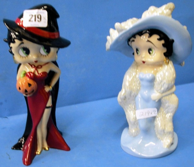 Appraisal: Wade Large Figures Betty Boop Trick or Treat and Ladies