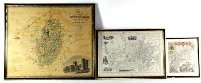 Appraisal: C J Greenwood Map of the County of Nottinghamshire coloured