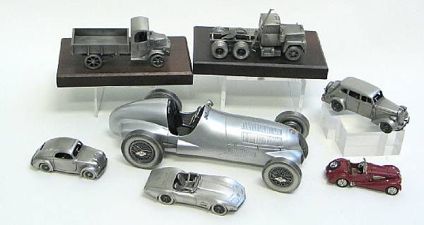 Appraisal: Pewter Collector Classic Vehicles Lot includes limited edition rd collector