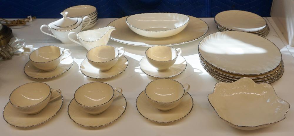 Appraisal: Lenox Weatherly Porcelain Dinner Service Thirty-Four Pieces