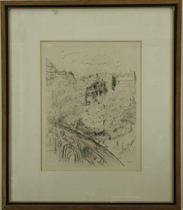 Appraisal: After Edouard Vuillard French - Parc Place Ventmille Paris Drypoint