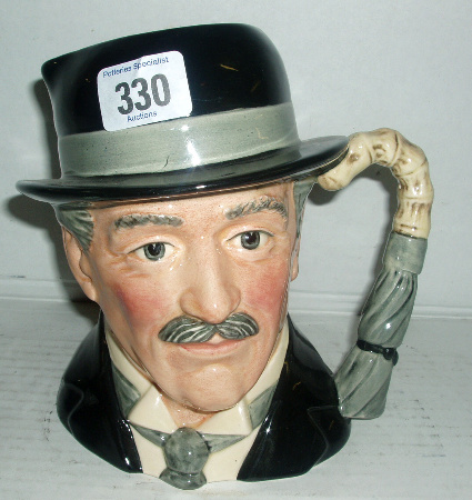 Appraisal: Large Sized Character Jug City Gent D