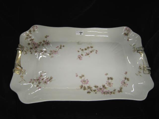 Appraisal: Haviland Limoges Large Serving Platter floral decor