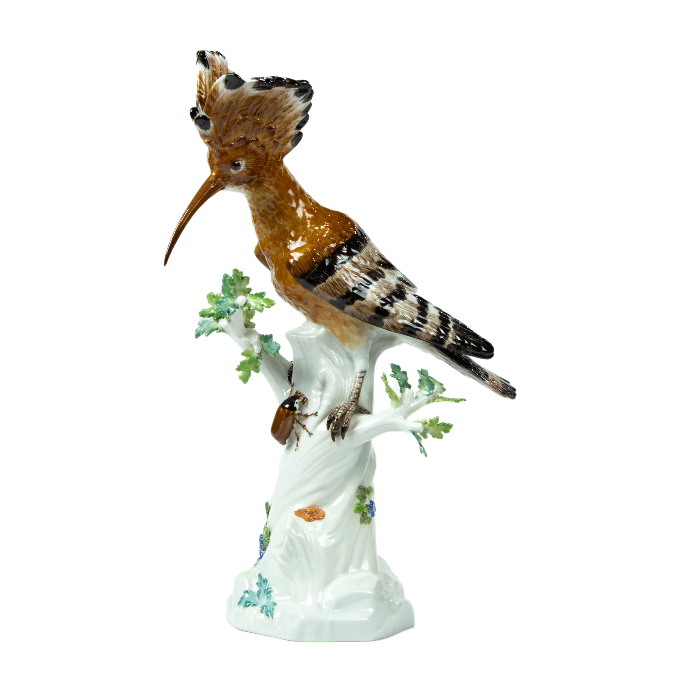 Appraisal: A MEISSEN PORCELAIN MODEL OF A HOOPOE BIRD A Meissen