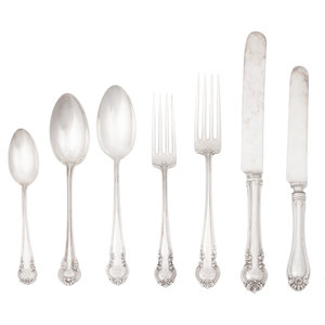 Appraisal: A Large group of Miscellaneous American Silver Flatware total items