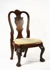 Appraisal: CHILD'S CHAIR - Child size handmade replica of a Queen