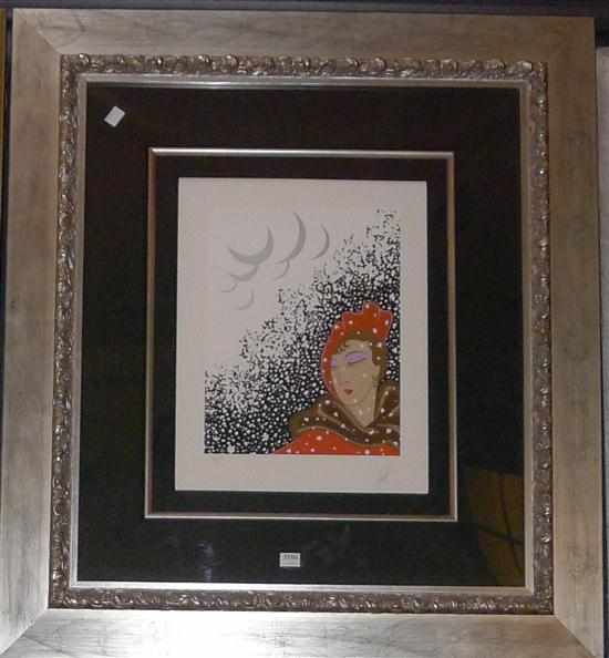 Appraisal: ERTE WINTER LITHOGRAPH A P