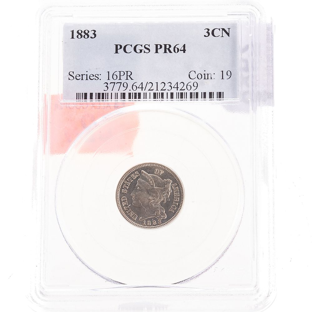 Appraisal: Cent Nickel PCGS PR mintage