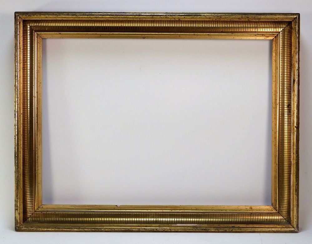 Appraisal: C Hudson River School Gilt Frame x United States th