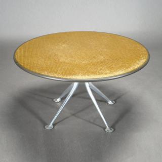 Appraisal: Charles Eames Alexander Girard Coffee Table Cast aluminum base with