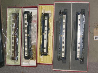 Appraisal: Five Rivarossi Railways H O Scale G I W L