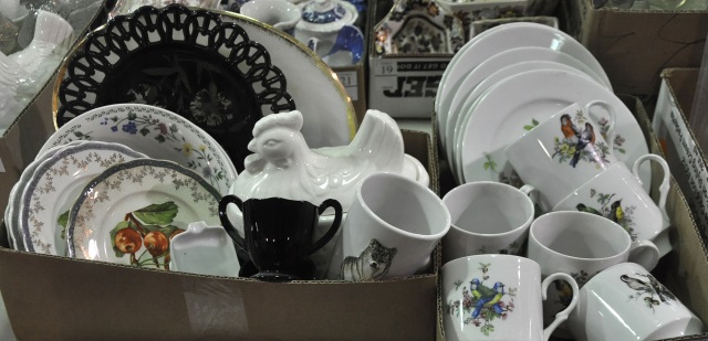 Appraisal: Two Bxs Decorative Ceramic Items