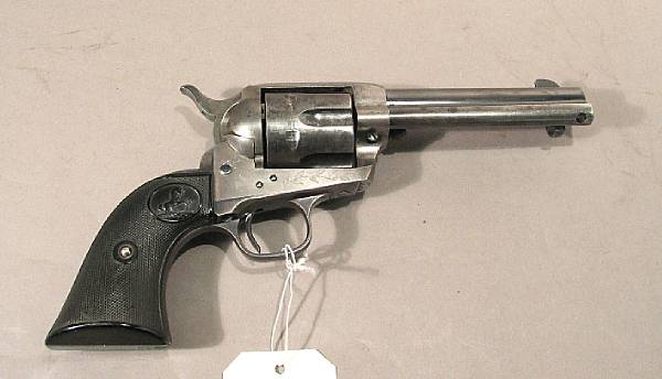 Appraisal: A Colt single action Army revolver Serial no for W