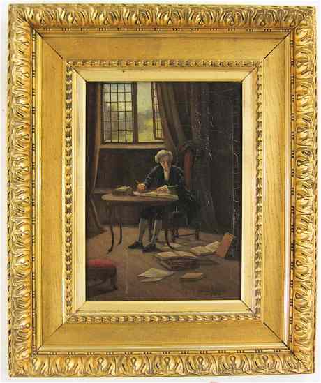 Appraisal: CARLISLE BAILLIE OIL ON CANVAS British th century Man seated