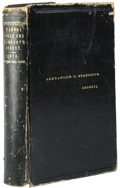 Appraisal: STEPHENS ALEXANDER HAMILTON - Constitution of the United States of