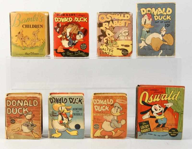 Appraisal: Lot of Character Books Description Includes two Oswald Big Little