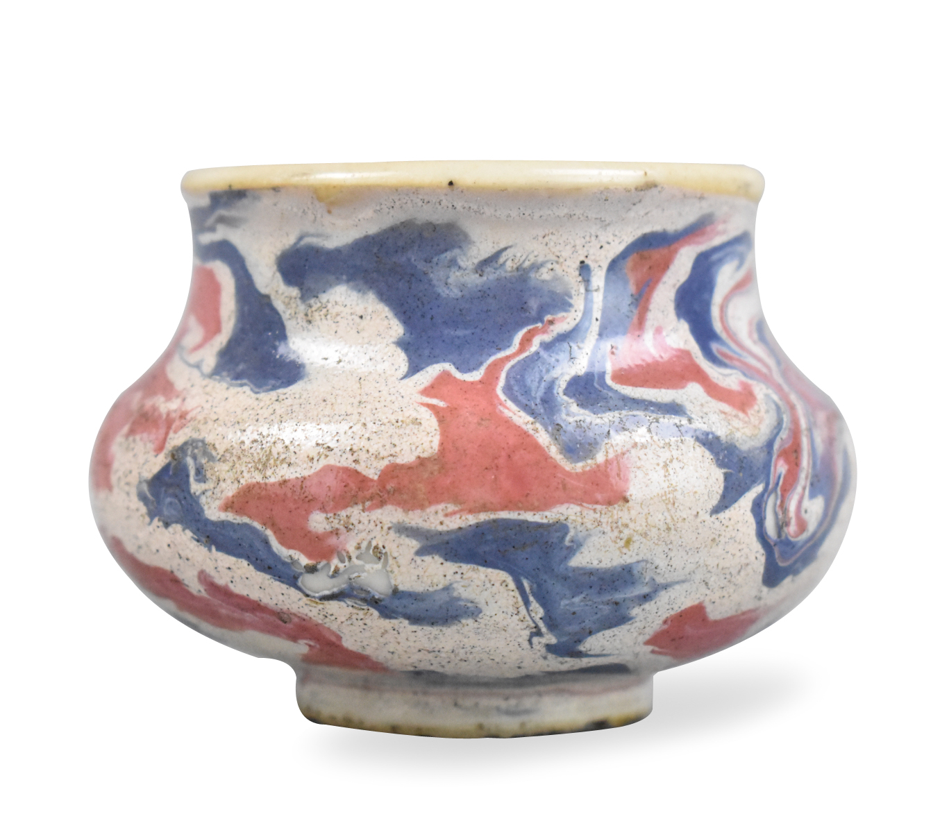 Appraisal: A Chinese marble glazed waterpot dating from the th century