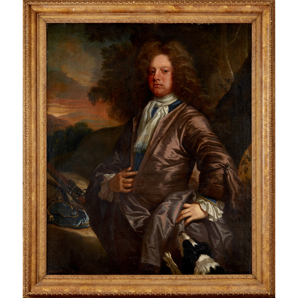 Appraisal: JOHN CLOSTERMAN GERMAN - PORTRAIT OF WILLIAM PAUL OF BRAY