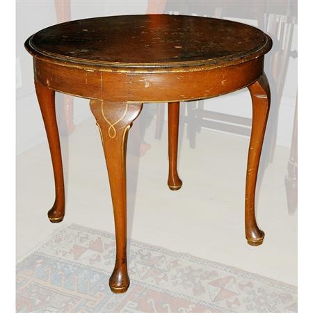 Appraisal: Georgian Style Chinoiserie Decorated Side Table Estimate -