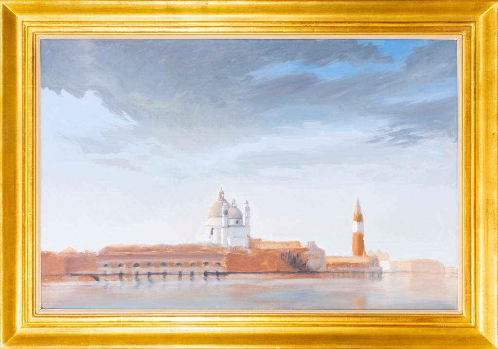 Appraisal: MONTEBELLO SALUTE E SAN MARCO OIL ON CANVAS Roger de