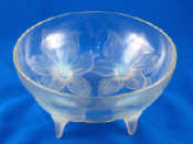 Appraisal: Lalique A Rene Lalique Lys pattern bowl wheel engraved R