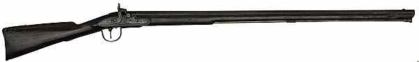 Appraisal: Wheeler and Son Indian Trade Rifle bore diameter round barrel