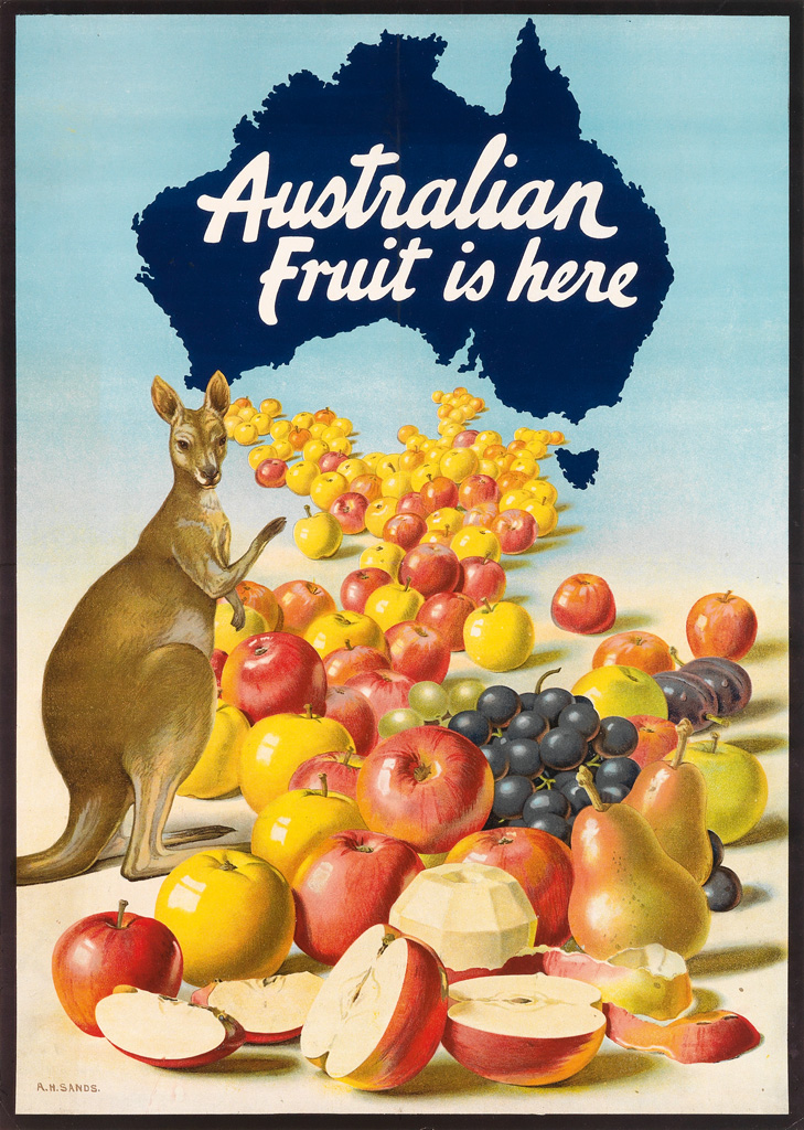 Appraisal: A H SANDS DATES UNKNOWN AUSTRALIAN FRUIT IS HERE Circa