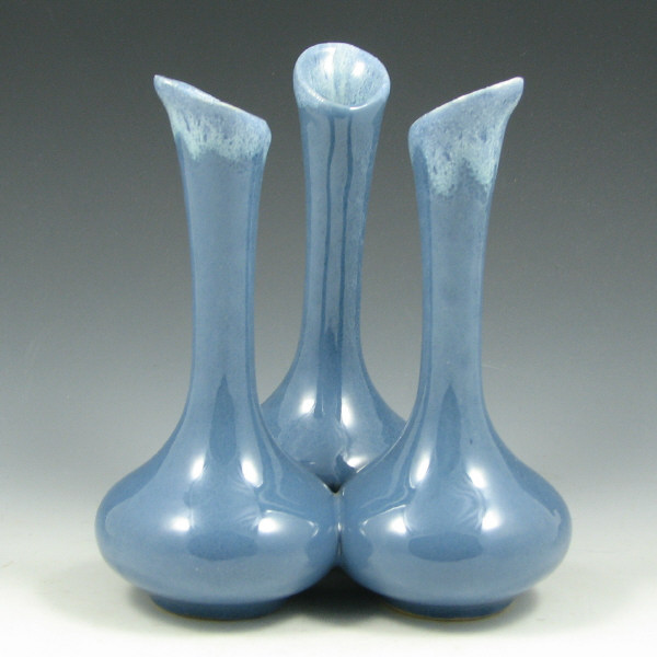 Appraisal: Anna Van Briggle Triple Bud Vase - Mint Anna Van