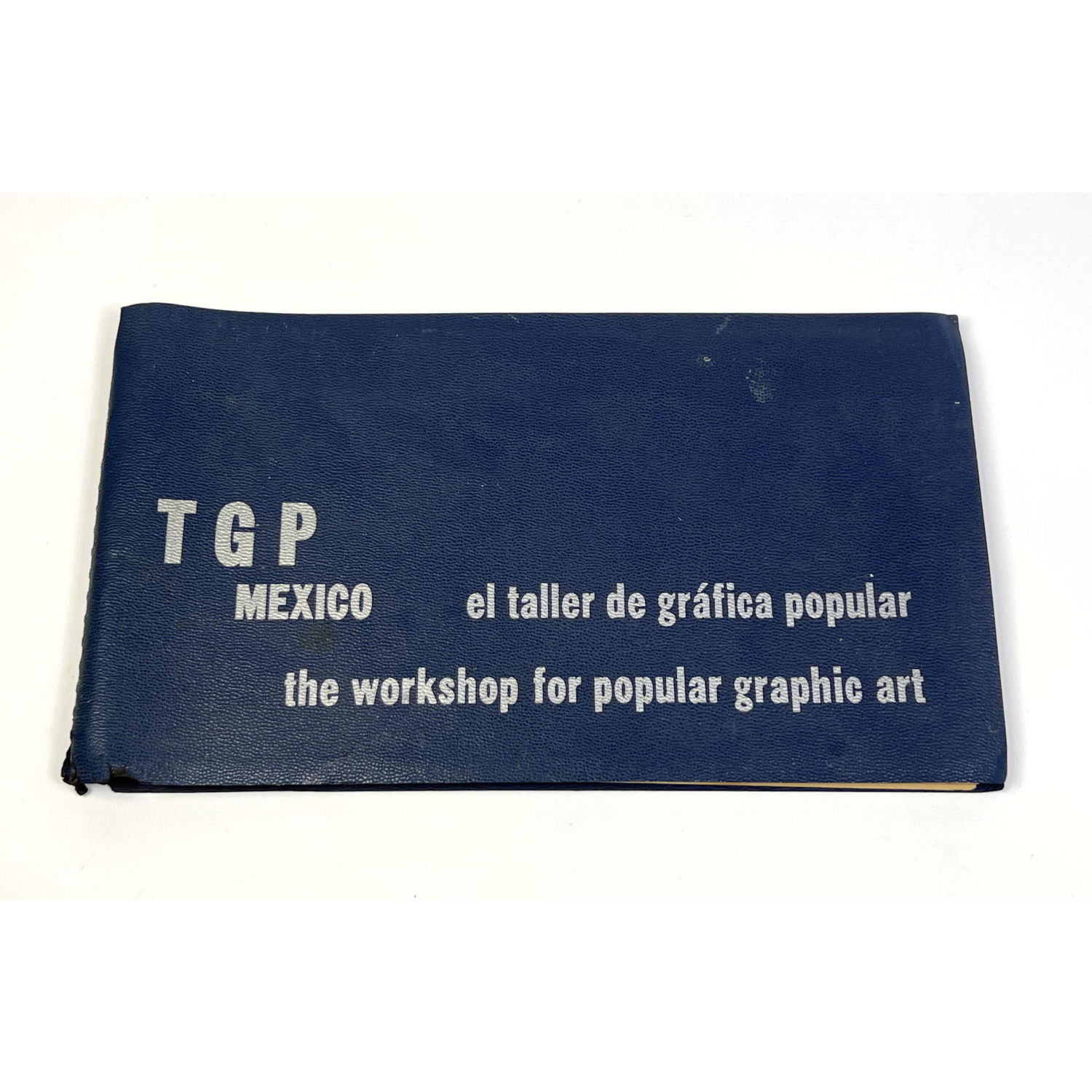 Appraisal: TGP Mexico Artist Cooperative Pamphlet Ring binder from the Workshop